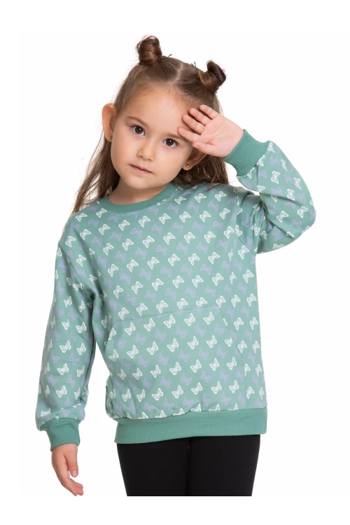 Kelebek Desenli Sweat 54362