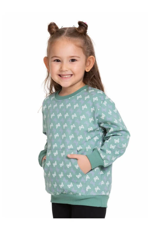 Kelebek Desenli Sweat 54362