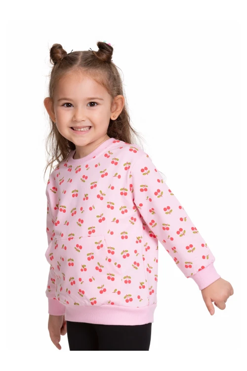 Kiraz Desenli Sweat 54361