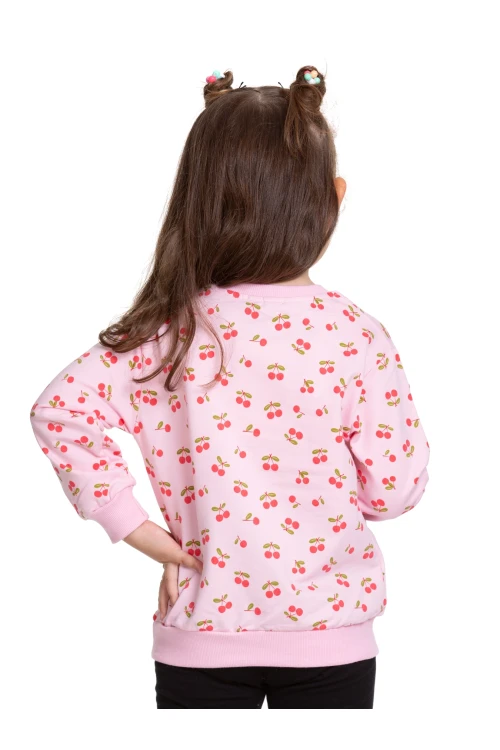 Kiraz Desenli Sweat 54361