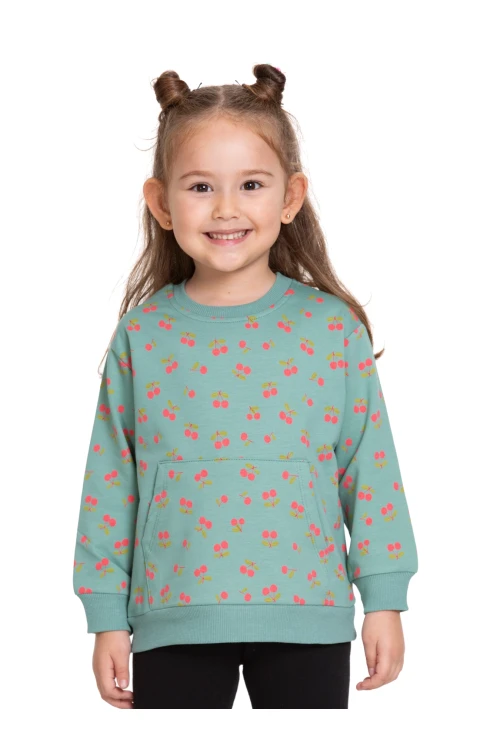 Kiraz Desenli Sweat 54361