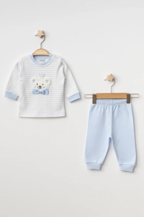 Kırık Çizgi Emp. Bebe Pijama 2412