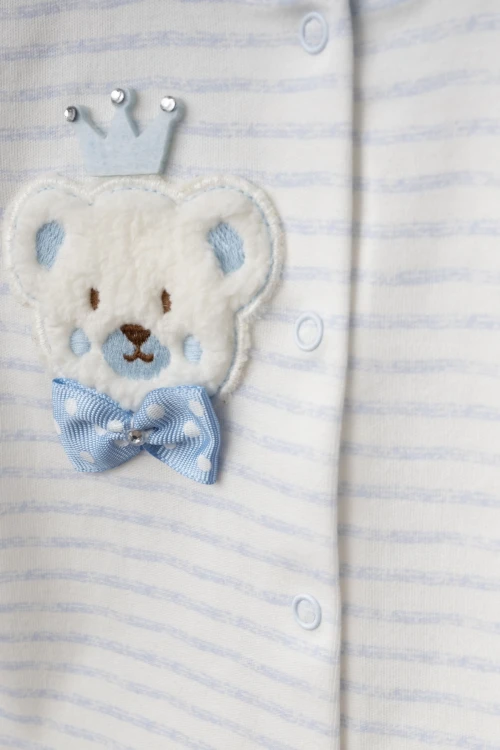 Kırık Çizgi Emp. Patikli Pijama 2411