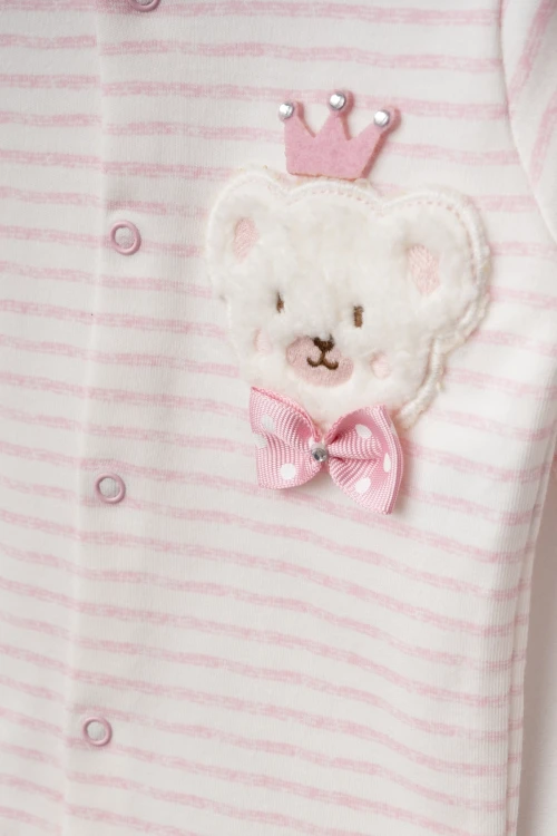 Kırık Çizgi Emp. Patikli Pijama 2411