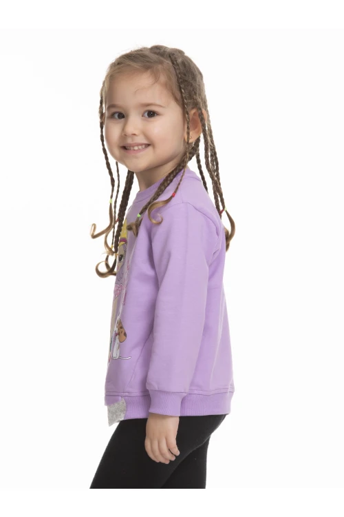 Kız Baskılı Fistolu Sweat 6902