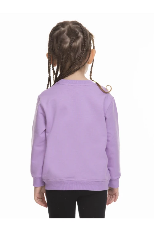 Kız Baskılı Fistolu Sweat 6902