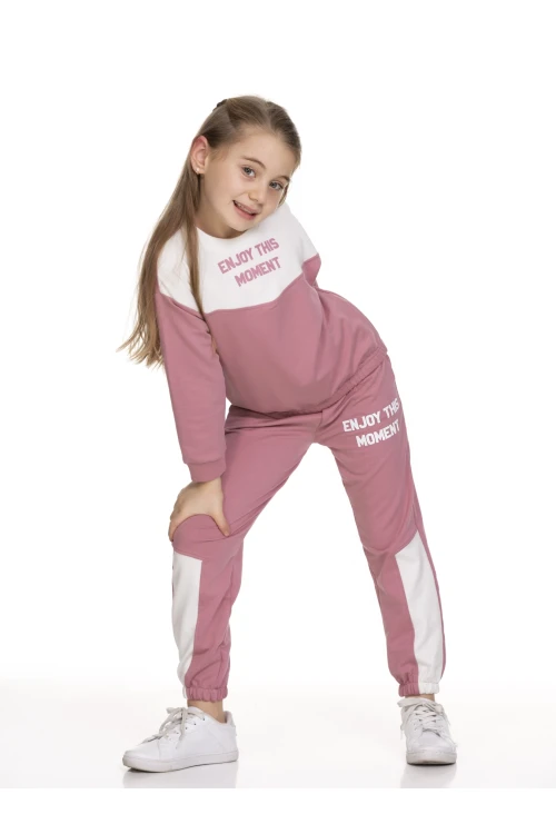 Kız Çocuk Bisiklet Yakalı Eşofman Takım 51509