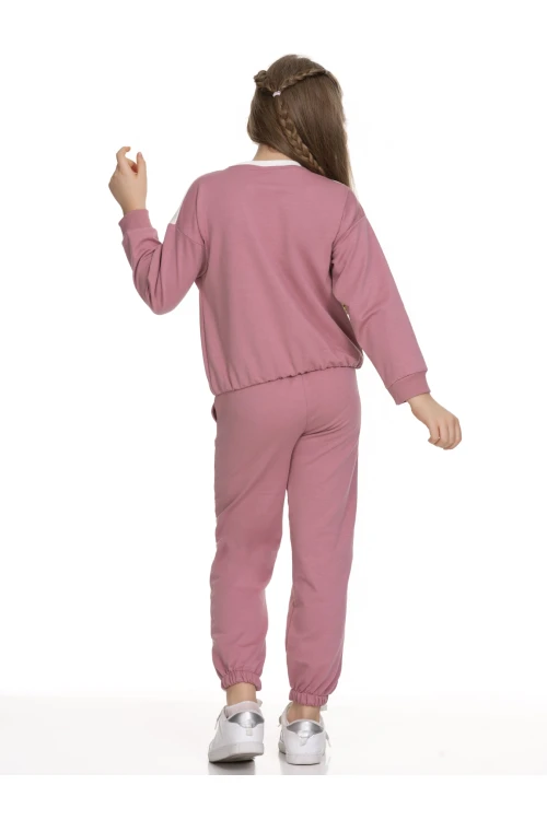 Kız Çocuk Bisiklet Yakalı Eşofman Takım 51509