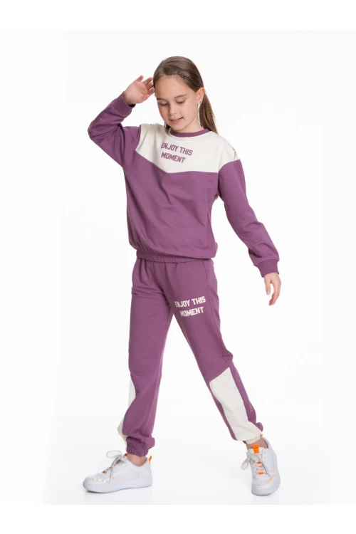 Kız Çocuk Bisiklet Yakalı Eşofman Takım 51509