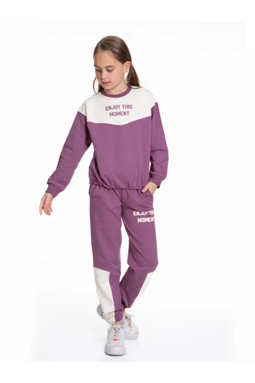 Kız Çocuk Bisiklet Yakalı Eşofman Takım 51509