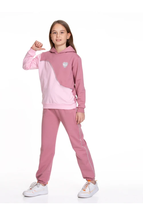 Kız Çocuk Biyeli Eşofman Takımı 54506