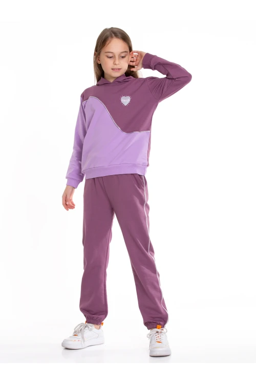 Kız Çocuk Biyeli Eşofman Takımı 54506