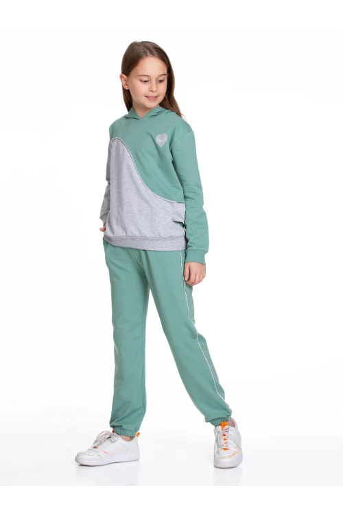 Kız Çocuk Biyeli Eşofman Takımı 54506