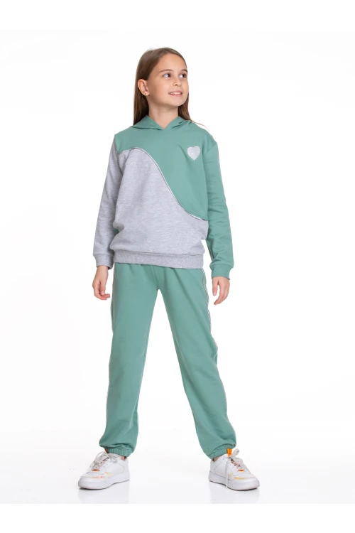 Kız Çocuk Biyeli Eşofman Takımı 54506