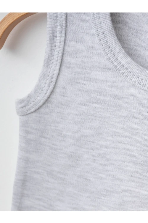 Kuş Desenli 2li Askılı Çıtçıtlı Body 9655