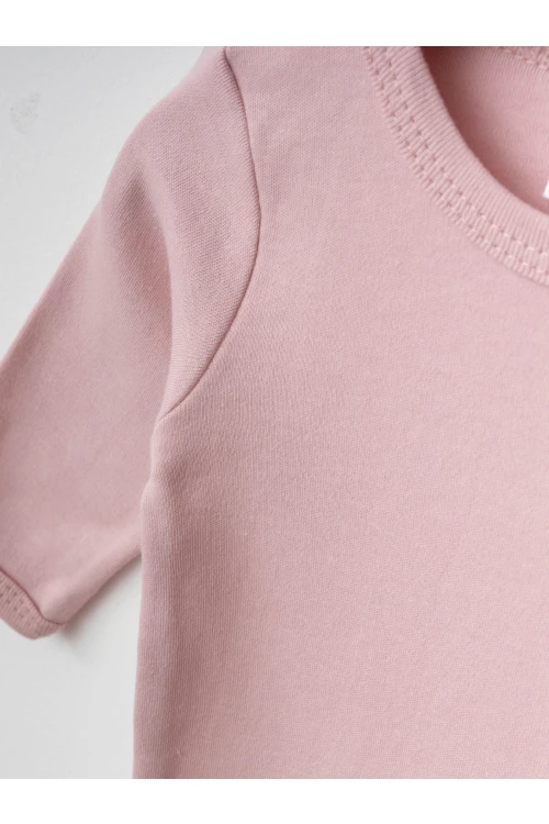 Kuzu Desenli Uzun Kol 2li Çıtçıtlı Body 9674