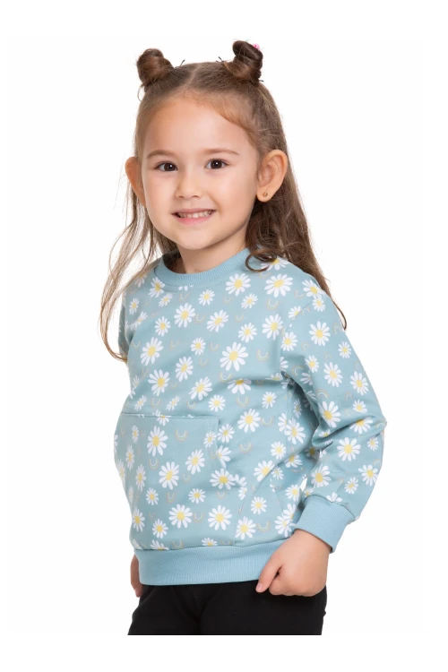 Papatya Desenli Sweat 54363