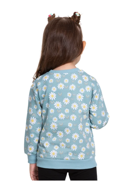 Papatya Desenli Sweat 54363