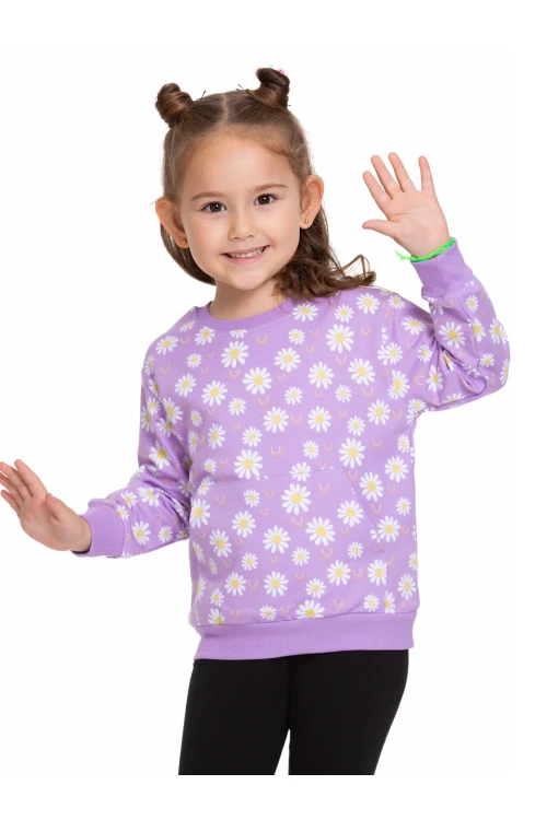 Papatya Desenli Sweat 54363