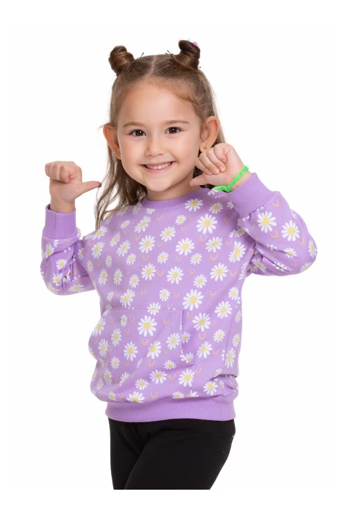 Papatya Desenli Sweat 54363