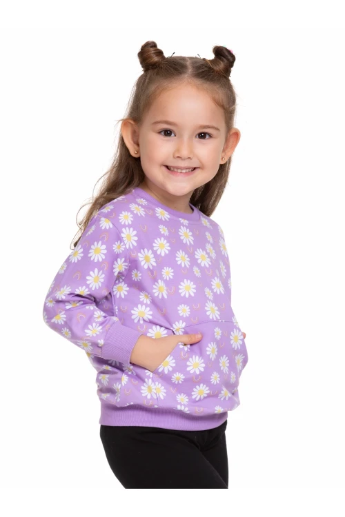 Papatya Desenli Sweat 54363