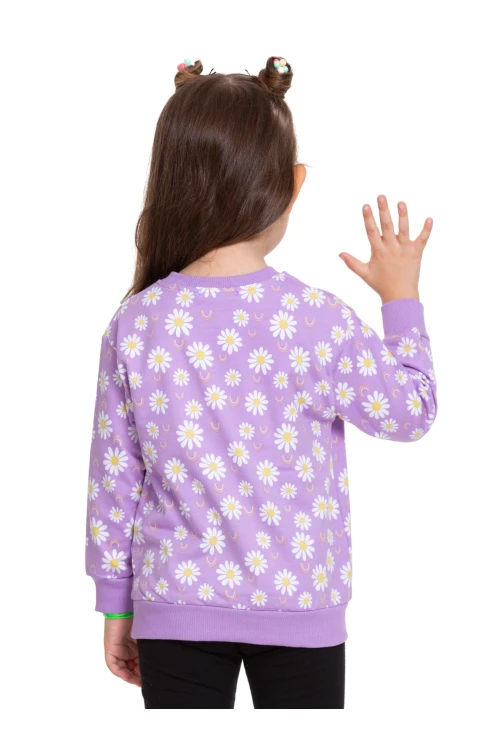 Papatya Desenli Sweat 54363