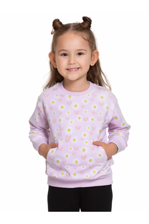 Papatya Desenli Sweat 54363