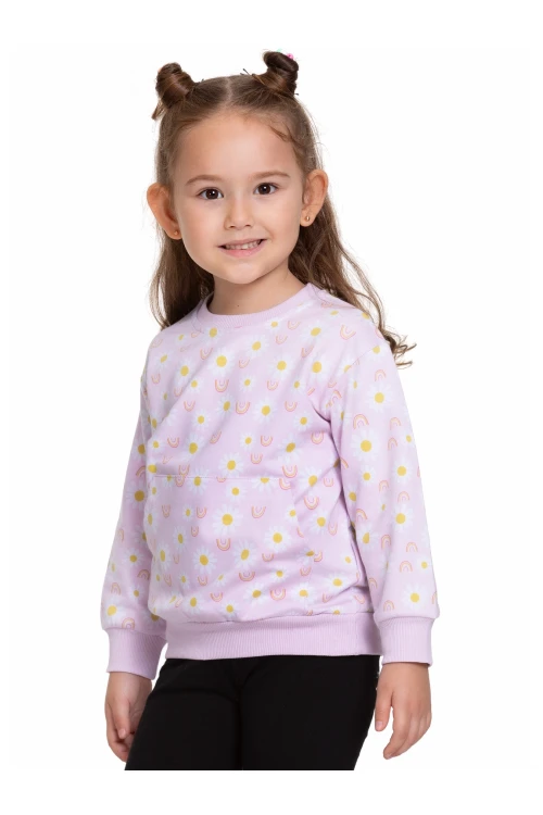 Papatya Desenli Sweat 54363