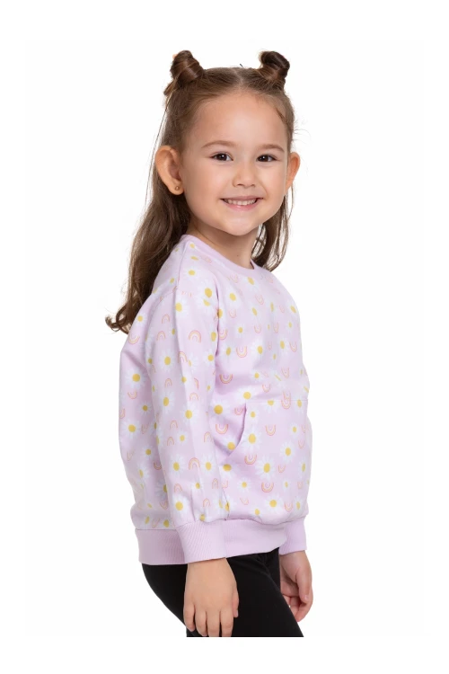 Papatya Desenli Sweat 54363