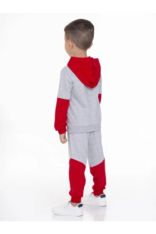 Play Baskılı Kapüşonlu Erkek Bebek Takım 54232