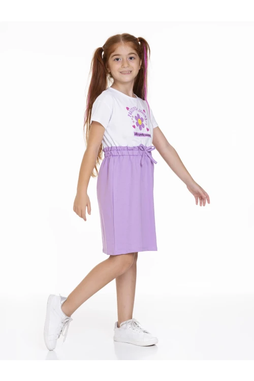 Pozitive Baskılı Elbise 63403