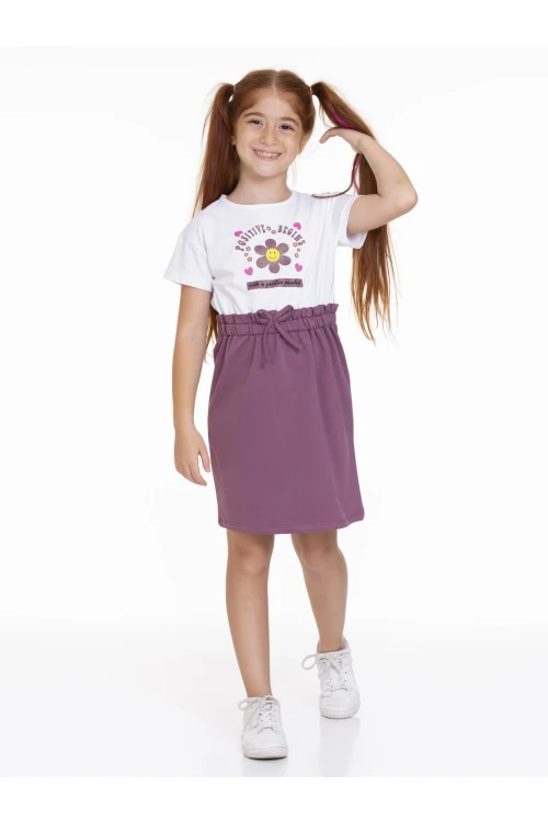 Pozitive Baskılı Elbise 63403