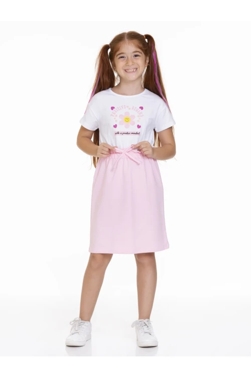 Pozitive Baskılı Elbise 63403