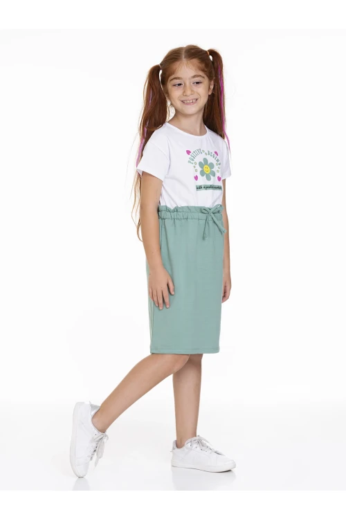 Pozitive Baskılı Elbise 63403