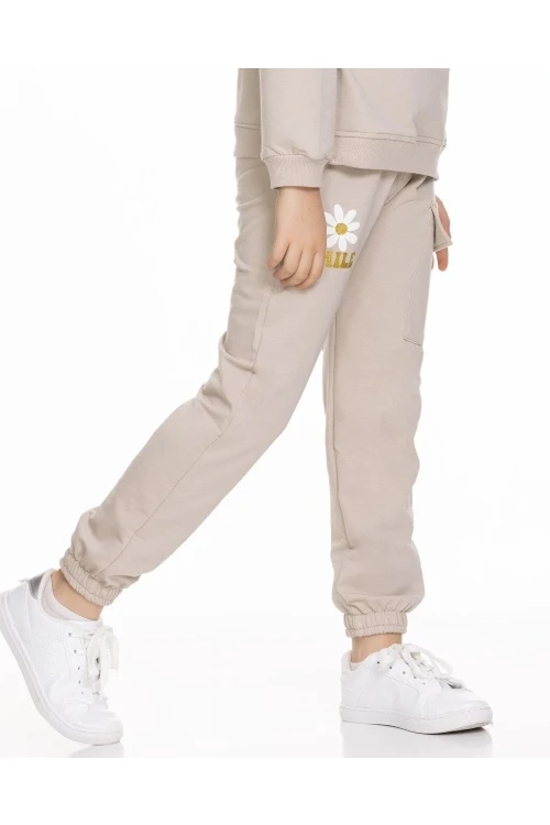 Smile Baskılı Kargo Cepli Eşofman Altı 54937