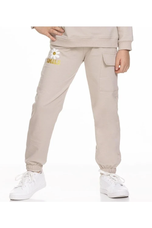 Smile Baskılı Kargo Cepli Eşofman Altı 54937