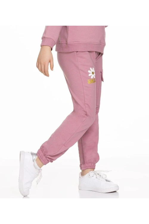 Smile Baskılı Kargo Cepli Eşofman Altı 54937