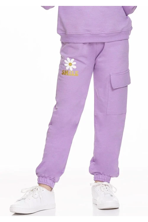 Smile Baskılı Kargo Cepli Eşofman Altı 54937