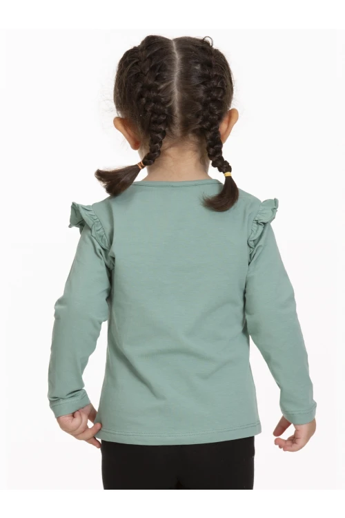 Super Girl Baskılı Sweat 54356