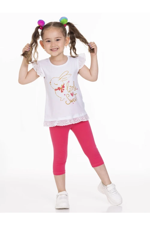 Tavşan Baskılı Taytlı Takım 63117