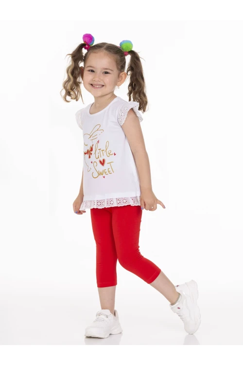 Tavşan Baskılı Taytlı Takım 63117