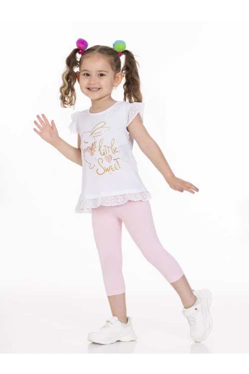 Tavşan Baskılı Taytlı Takım 63117