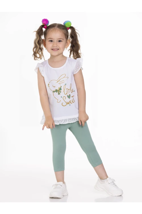 Tavşan Baskılı Taytlı Takım 63117