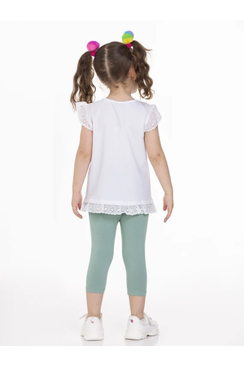 Tavşan Baskılı Taytlı Takım 63117