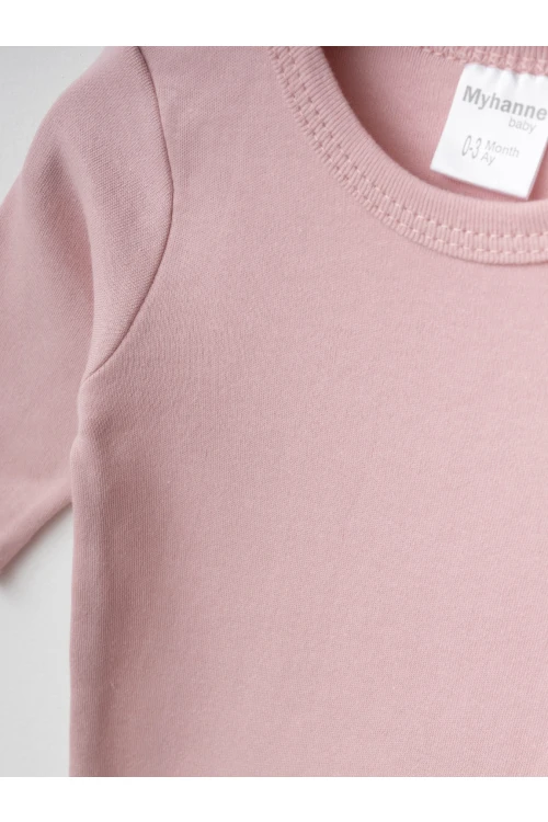 Tavşan Desenli 2li Uzun Kol Çıtçıtlı Body 9671