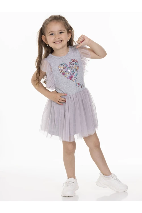 Tüllü Elbise 63512