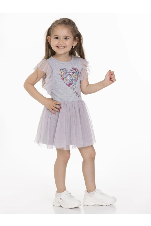 Tüllü Elbise 63512