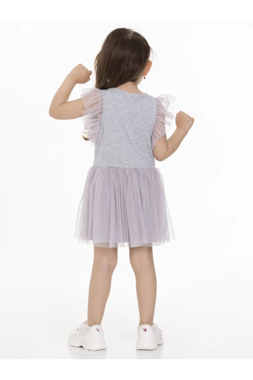 Tüllü Elbise 63512