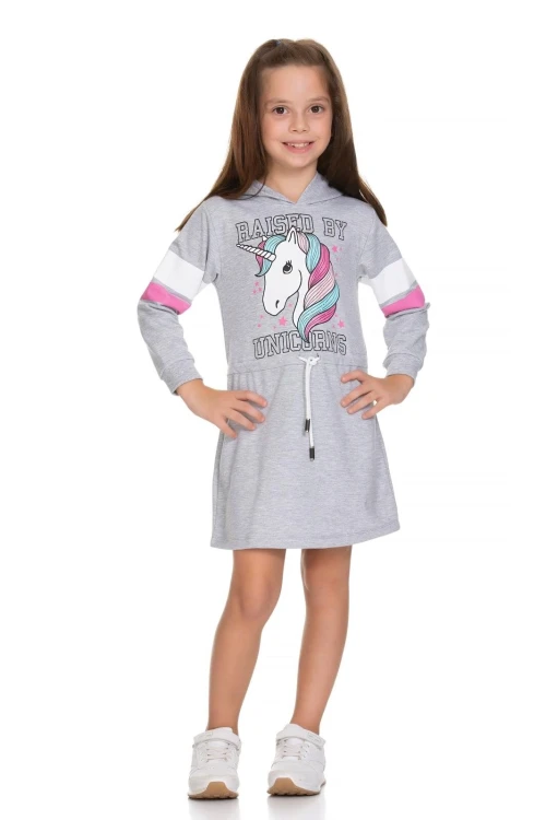 Unicorn Baskılı Elbise 51305