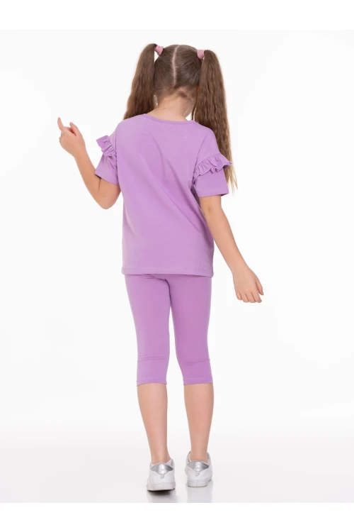 Varak Kalp Baskılı Taytlı Takım 63607